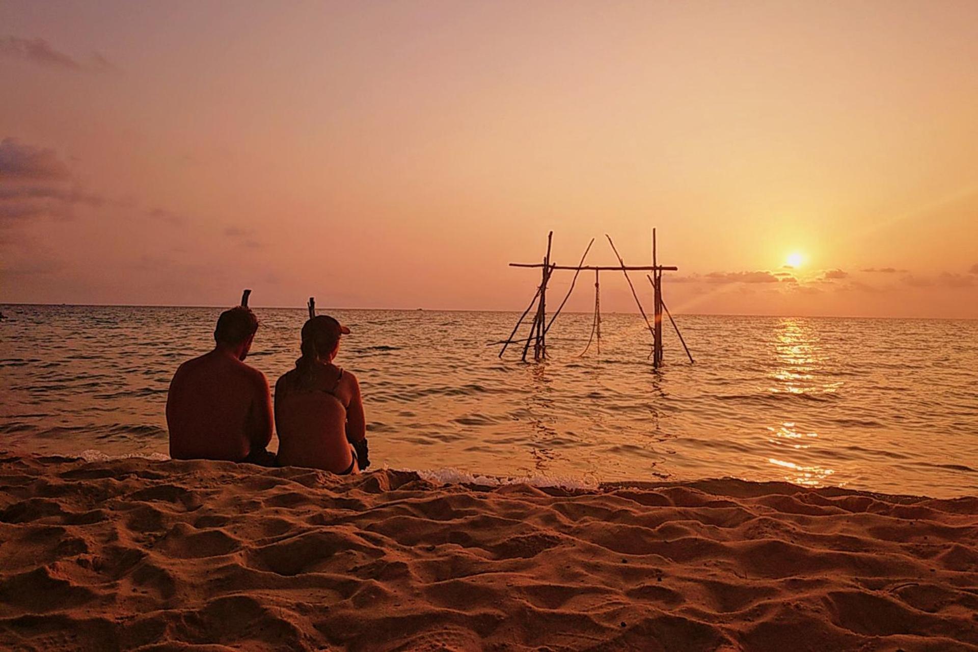Paradise Sunset Beach ロンサレム島 エクステリア 写真